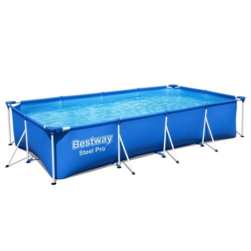Bestway föld feletti medence Steel Pro, 401 x 211x 81 cm