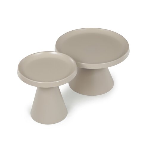 Set de măsuțe de cafea F4112 CSM, bej, 2 buc.