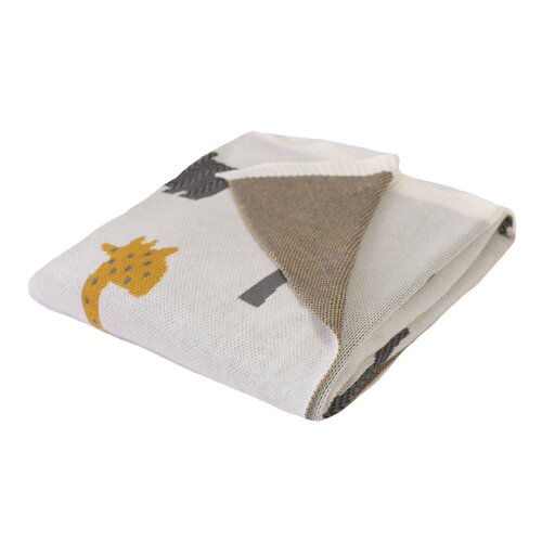 Дитячий плед Pattern Тварини, 80 x 100 см