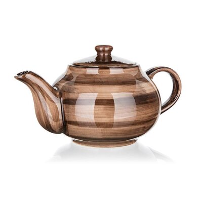 Banquet Keramická konvice PALAS, 1,2 l, rjava
