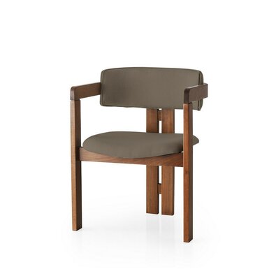 Jedálenská stolička CO Light Brown and Walnut
