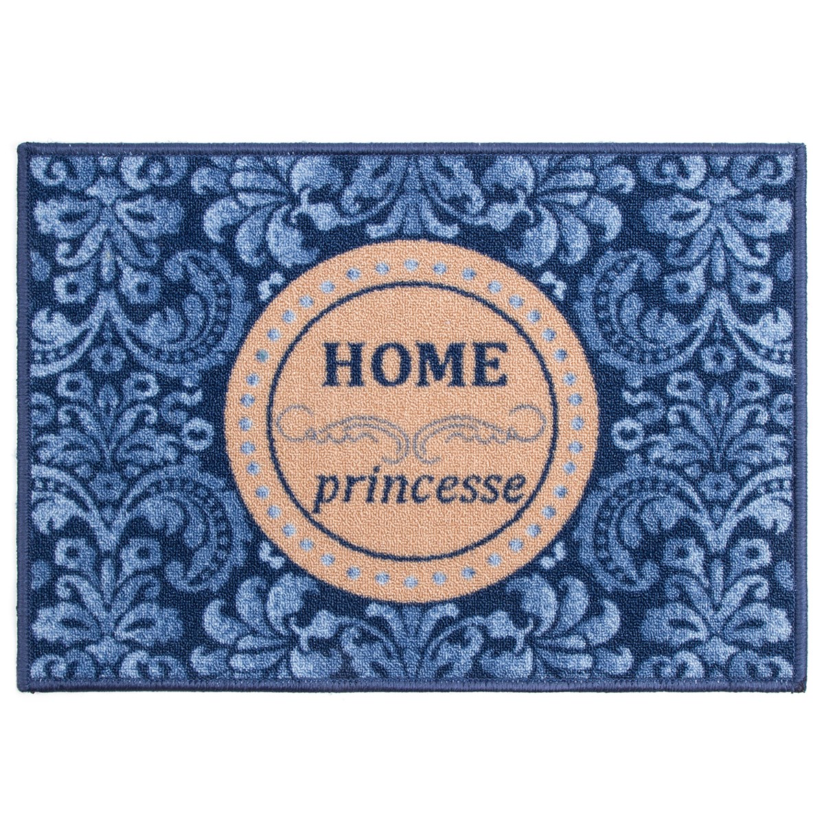 VOG Vnútorná rohožka Home Princess modrá, 50 x 70 cm