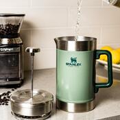 Stanley Stay Hot francoska kava 1,4 l, zelena barva Hammertone