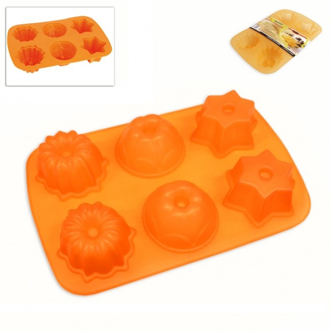 Orion Silikónová forma na tortičky 33 x 22 x 4,5 cm