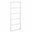 SAPHO Ska511 Ska uscător de prosoape de perete 45x 115 x 10 cm, alb mat