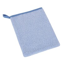 Серветка з махрової тканини синя, 17 х 25 см