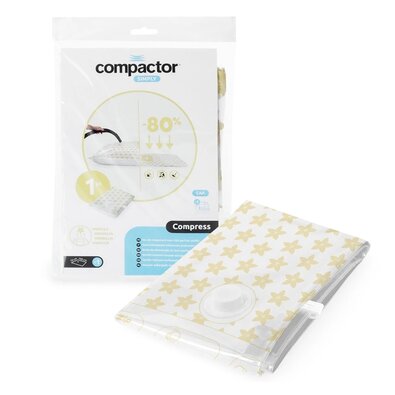 Compactor Sac de depozitare sub vid Compress LVanilie 100 l, 70 x 100 cm