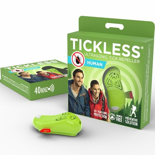 TICKLESS® HUMAN Ultrazvukový odpudzovač kliešťov abĺch pre ľudí, zelený