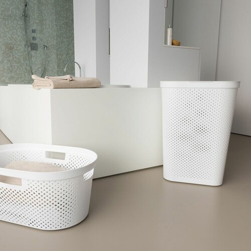 Curver Koš za čisto perilo INFINITY 39 l, bela