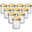 Orion Sada zaváracích pohárov s viečkom Sturzglass, 0,33 l, 10 ks