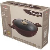 BerlingerHaus Wok fedővel Leonardo 30 cm