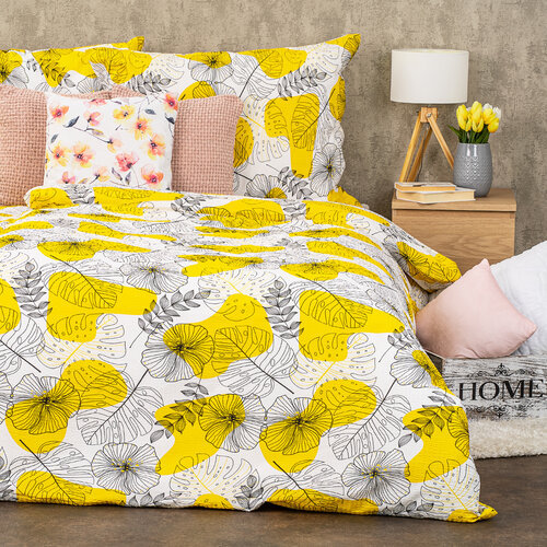 4Home Krep posteljnina Floral fantasy, 160 x 200cm, 70 x 80 cm