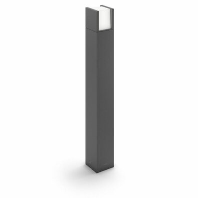 Philips Arbour UltraEfficient zewnętrzna lampasłupkowa LED 3,8 W 2700 K 77 cm, antracyt