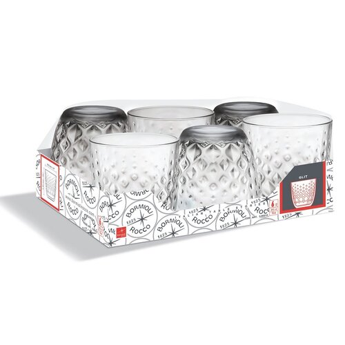 Bormioli Rocco 6-delni set kozarcev Glit, 300 ml