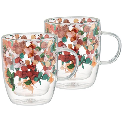 4Home Termo sklenice Bloom Hot&Cool 400 ml, 2 ks