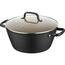 Florina Hliníkový hrnec Carina Black 5,2 l, 28 cm