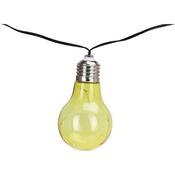 ProGarden Solárna reťaz Žiarovky farebná, 2 m, 10 x 5 LED
