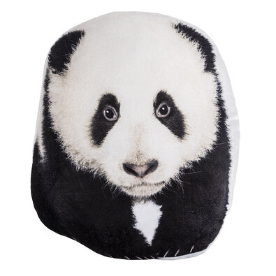 Poduszka profilowana Panda, 30 x 37 cm