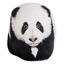 Tvarovaný polštářek Panda, 30 x 37 cm