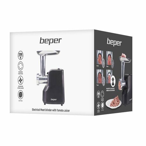 Mașină electrică de tocat carne Beper P102ROB2002în1