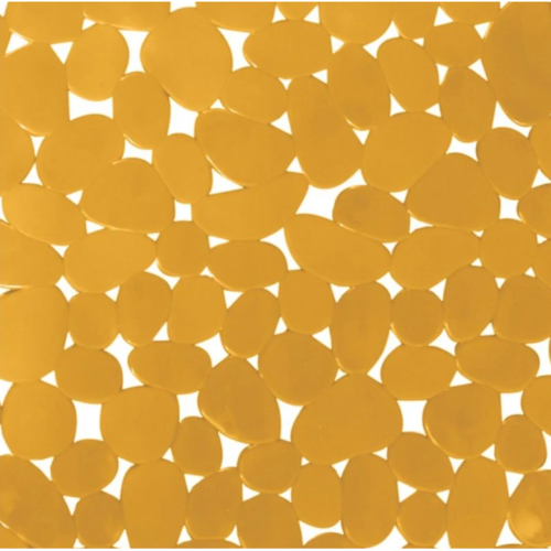 Spirella Suport antiderapant pentru duș GALETS, galben, 53 x 53 cm