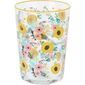 Set de 4 pahare Flowers & Fruits 510 ml , galben