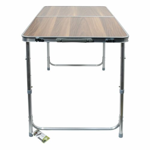Cattara Teleskopski kamping miza Double, rjava