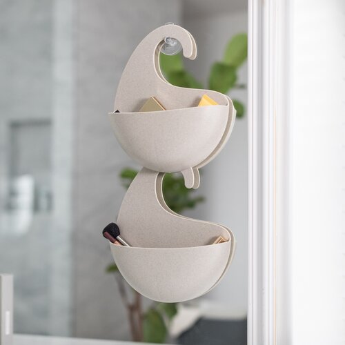 Koziol Kopalniški viseči predal Surf M Organicbež, 6,5 x 21,6 x 25,3 cm