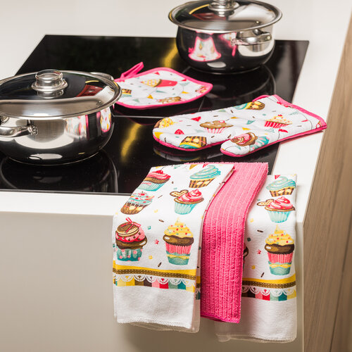 Set oale inox cu capac inox 4Home Destiny, 12 piese