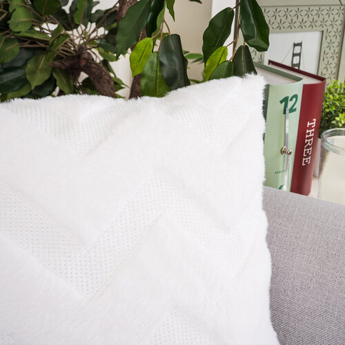 Față de pernă 4Home Fur ZigZag, 45 x 45 cm