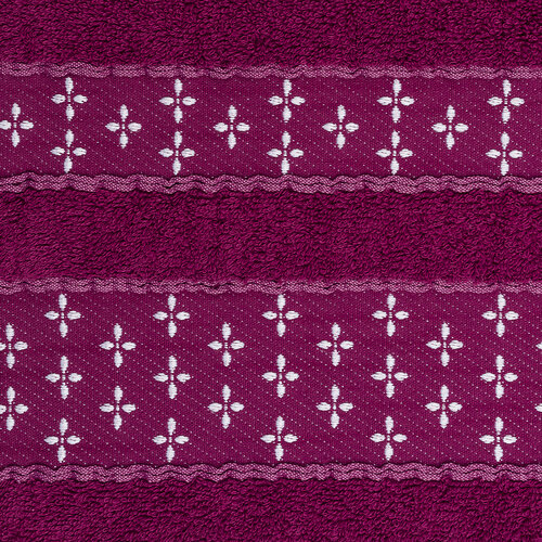 Ručník Vanesa fialová, 50 x 90 cm