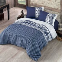 Canzone pamut ágynemű, kék