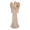 Înger cu inimioară Gold, 12 x 30 x 9 cm