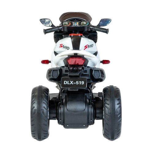 Baby Mix Dětská elektrická motorka Rare, bílá