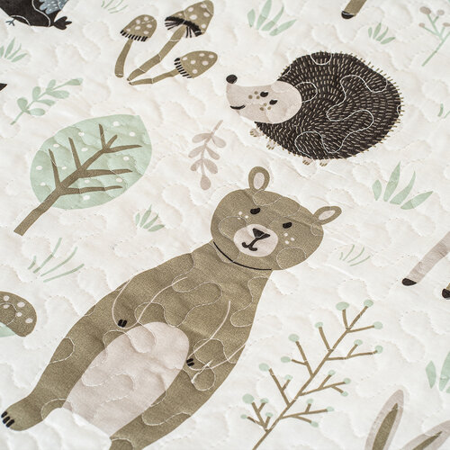 4Home Kindertagesdecke Nordic Friends, 140 x 220 cm