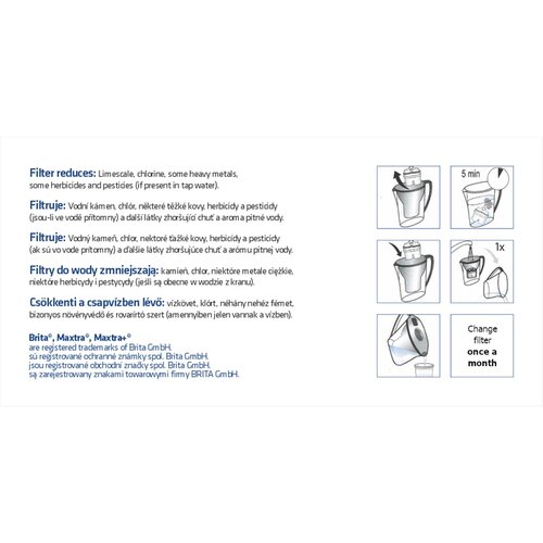 MAXXO+ vízszűrők 5+1