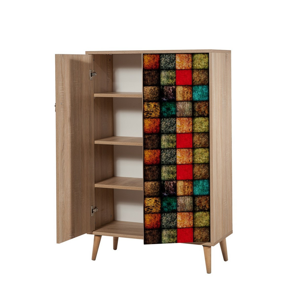 Skrinka Mega Sonoma Oak Cubes