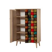 Schrank Mega Sonoma Oak Cubes