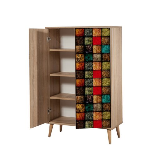 Dulap Mega Sonoma Oak Cubes