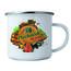 Bohemia Gifts Fém bögrés pohár - Utazóknak, 350 ml