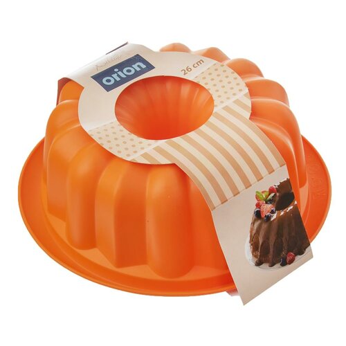 Orion Silikonform NAPFKUCHEN 26 cm, Orange