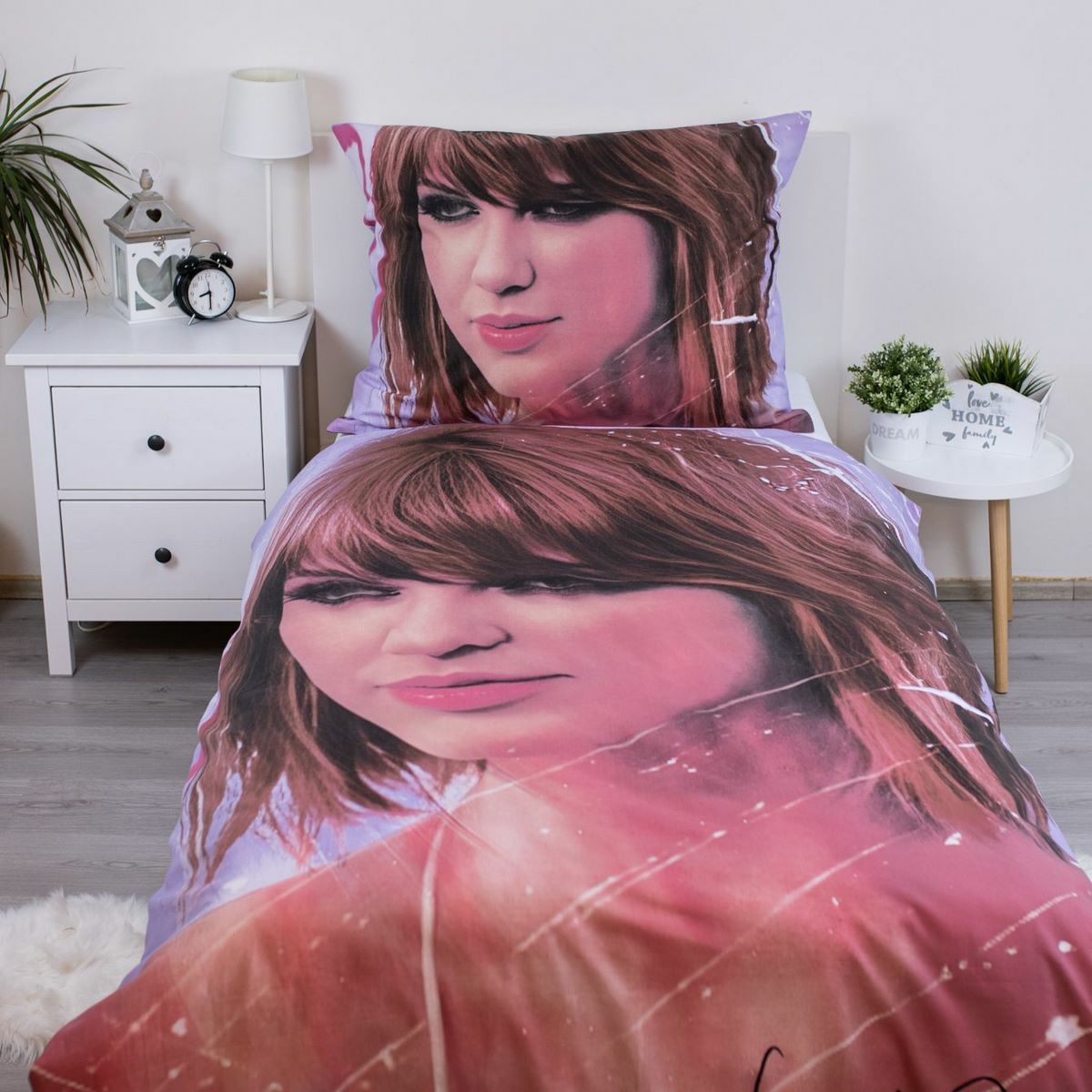 Jerry Fabrics Pościel bawełniana Swiftie, 140 x 200 cm, 70 x 90 cm
