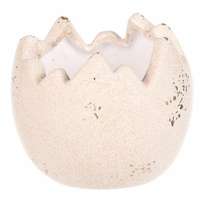 Keramični cvetlični lonček Skořápka na stojato, 13x 13 x 11 cm