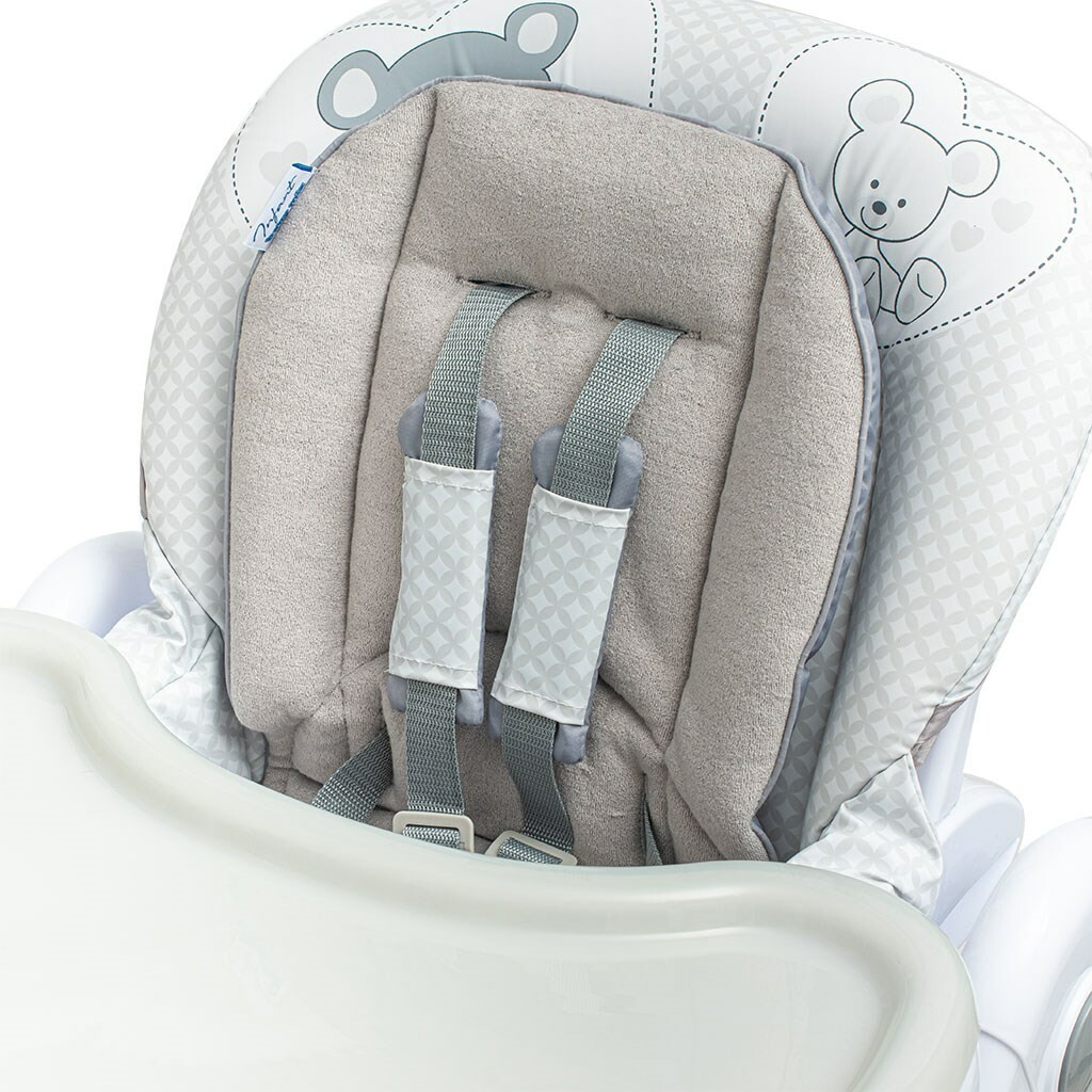 Baby Mix gyerek etetőszék, szürke termék 2. képe