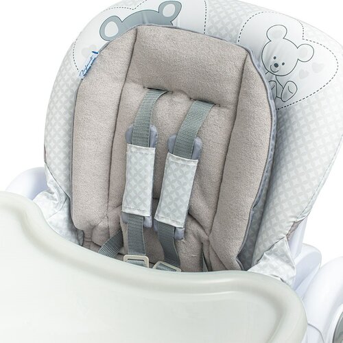 Baby Mix Dětská jídelní židlička Infant, šedá