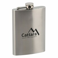 Ploscă argintie Cattara, 235 ml Ploscă argintie Cattara, 235 ml