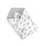 Bellatex Babywickeltuch Wolken Grau, 75 x 75 cm