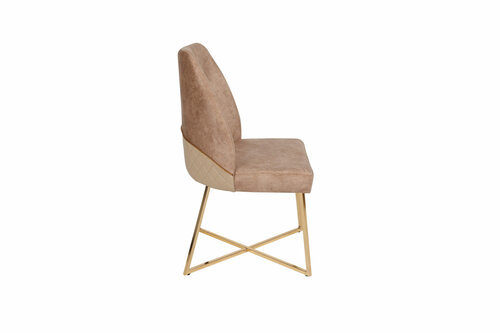 Set de scaune de sufragerie Madrid Brown, 4 bucăți