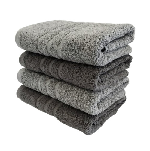 Ręcznik Comfort ciemnoszary, 50 x 100 cm