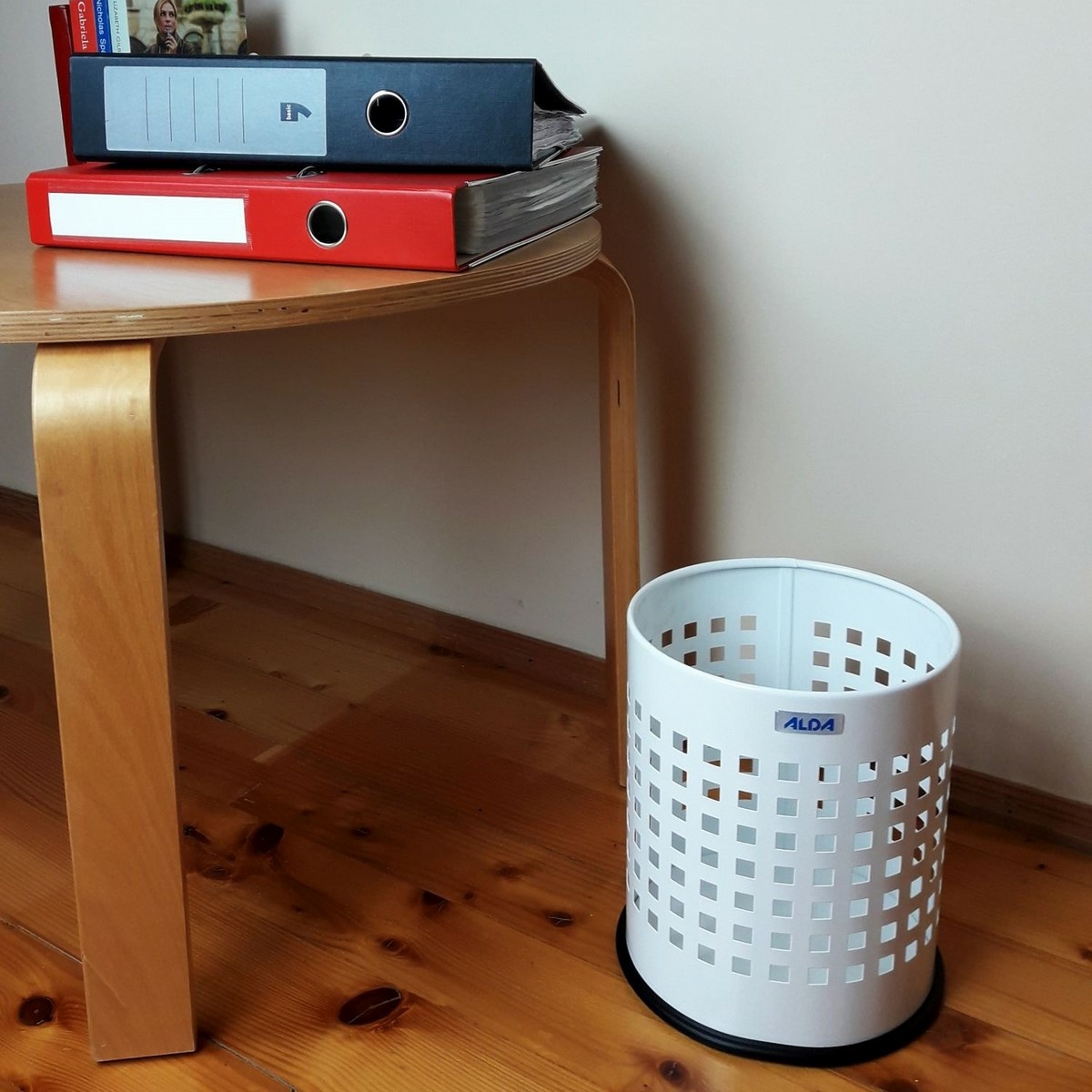 Alda Officer perforált szemetes 7 l, fehér, fehér, 7 l termék 2. képe